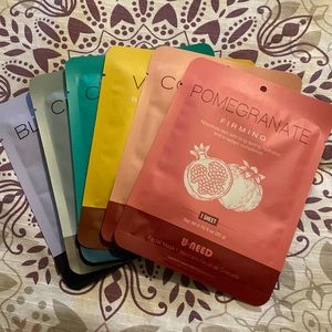 A Rainbow 🌈 of Sheet Masks
